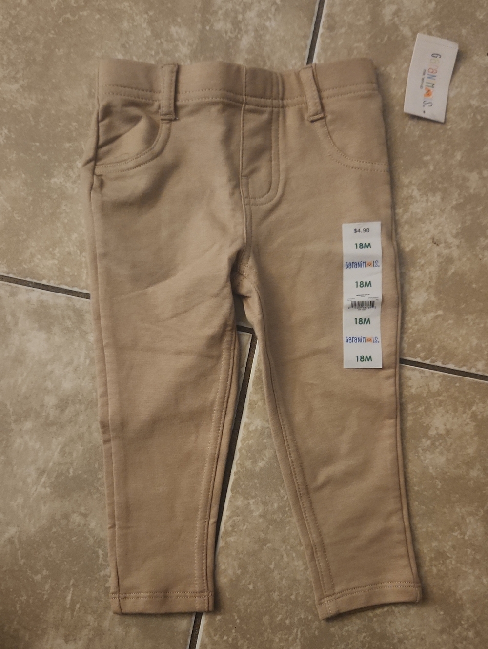 Garanimals Kids Stretch Twill Bottoms - Tan